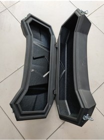 Resim Ön Arka Mat Siyah Atv Çantası 55 Litre 