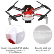 Resim Geekyou Djı Mavic Mini İçin Su Geçirmez Pvc Rock Müzik Stili Tam Gövde Sticker - Kişiselleştirme Ve Korumalı 