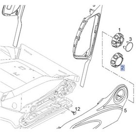 Resim Opel Corsa D 5 Kapı Ön Koltuk Ayar Makarası Siyah 