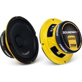 Resim Soundmax Sx-mx6pro 16cm 350w Yeni Seri Midrange Oto Hoparlör 16cmidrange Hoparlör 