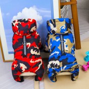 Resim Y Evcil Köpek Kıyafetleri, Dört Ayaklı Reflektif Kıyafetler için Evcil Hayvanlar, Yeni Sonbahar ve Kış Kamuflajı Tokalı, Dört Ayaklı Köpek Kıyafetleri, Yeni Dört Ayaklı Evcil Hayvan Kıyafetleri, Hayvan Giyim, Avrupa ve Amerikan Sıcak Satılan Kalınlaştırılmış Isıtma 