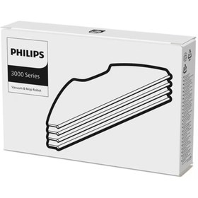 Resim Philips Homerun 3000 Serisi Aqua Islak Ve Kuru Robot Süpürge (4 ADET XV1430/00 MOP) 0342seri 