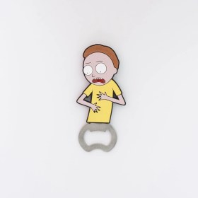 Resim PopArms Rick And Morty - Morty Collectible Lisanslı Manyetik Şişe Açacağı 