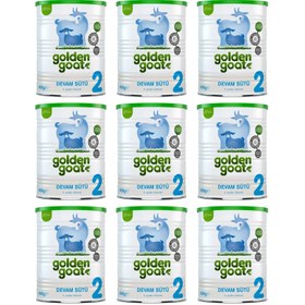 Resim Golden Goat Keçi Devam Sütü 2 Numara 400 g x 9 adet 