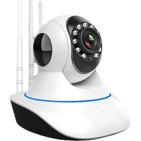 Resim Just For U Tuya Smart Life Ip 3mp Hd Wifi 2 Yönlü Ses Hd Gece Görüş Hareket Algılama Cctv Kamera (Yurt Dışından) 