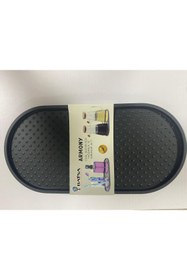 Resim LİLA HOME Gri Lüx Yağdanlık Altı 