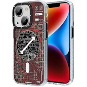 Resim Apple iPhone 14 Kılıf Magsafe Şarj Özellikli YoungKit Technology Serisi Kapak 