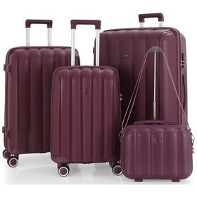 Resim Mçs Polipropilen 4lü Valiz Seti V305 S21yy1000080-set 210 Mürdüm 