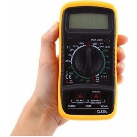 Resim Xl830l Multimetre Dijital Ölçü Aleti Akım Voltaj Ölçer Avometre 