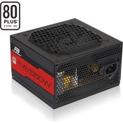 Resim Powerboost BST-ATX550WEU"FURY" 550W 80+ 12CM Fanlı Atx Psu 