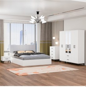 Resim Garaj Home Doğa Yatak Odası Takımı-bayaz 