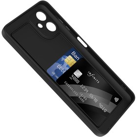 Resim Galaxy A06 Kılıf Kamera Korumalı Kartlık Hazneli Zore Vitra Kapak - Mürdüm 
