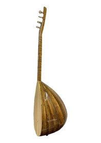 Resim Kısa Sap Bağlama Amerikan Cevizi Ağacı Jaklı Kaliteli 