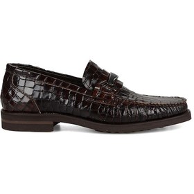 Resim Footcourt Loafer Kahverengi Toka Detaylı Erkek Makosen 