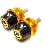 Resim Dream011 Yamaha Mt03 Mt09 Fz09 Tracer Altın Renk Alüminyum Başlangıç Vidası Ve Aks Parçaları 