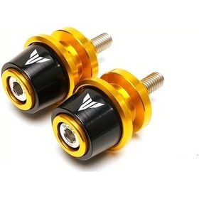 Resim Dream011 Yamaha Mt03 Mt09 Fz09 Tracer Altın Renk Alüminyum Başlangıç Vidası Ve Aks Parçaları 