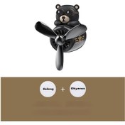 Resim Kitty Araç İçi Aromaterapi Fanı Hava Çıkışlı Dönen Uçak Figürü Mağazamızın Çok Satanı Hako Ayı 6 Parçalı Kokulu Mum 