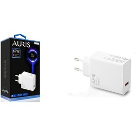 Resim Auris ARS-CH36 67W Usb-a Salise Sayar Hızlı Şarj Aleti Başlık 