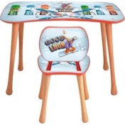 Resim Popcorn Kids Kayak Kız Aktivite Masa Seti 