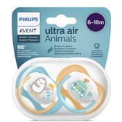 Resim Nessiworld Avent Ultra Air Emzik 6-18 Ay Erkek 
