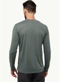 Resim Jack Wolfskin Vonnan Ls T M Erkek Tişört A60291 4136 Çok Renkli 