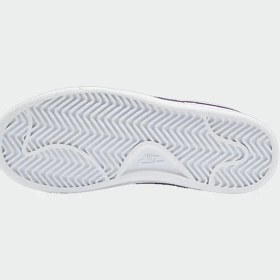 Resim Nike Court Royale Leather Sneaker Hakiki Deri Bantlı Çırtlı Çocuk Spor Ayakkabı Beyaz 