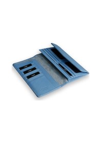 Resim Guard Buz Mavisi Hakiki Deri Telefon Girişli Kadın Cüzdanı - Grd250412wt1740 Diğer 
