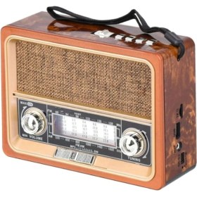 Resim Feyza Design Nostaljik Mp3 Çalar ve Müzik Kutusu, Çok Fonksiyonlu, Fenerli, Usb, Sd 