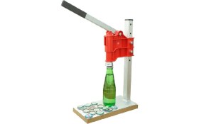 Resim Şişe Kapatma Aleti Kapak Kapatıcı 500 Adet Hediye Soda Gazoz Kapağı Kapama Makinası 