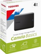 Resim Canvio Basic 4TB 2.5 Inç USB 3.0 Taşınabilir Disk HDTB440EK3CA Toshiba