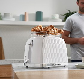 Resim Russell Hobbs 26060-56 Honeycomb Beyaz Ekmek Kızartma Makinesi 