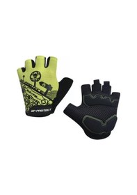 Resim Forte Gt Xbyc Hj 1501 Kısa Parmaklı Eldiven Xl Beden Bisiklet Eldiveni Sarı 