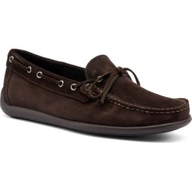Resim Erkek Oxford ( Klasik) 14D9 Frau Castoro Casual Suede Boat Lofers 