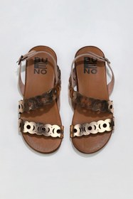 Resim Bueno Shoes Pudra Parlak Deri Kadın Topuklu Sandalet 01wu4216 