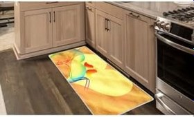 Resim Colorix Carpet Kaymaz Taban Tezgah Önü Mutfak Paspası 50x150 Cm No: 262 