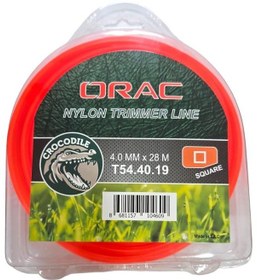 Resim Orac 4.00 Mm 28 Mt.kare Turuncu Tırpan Misinası 