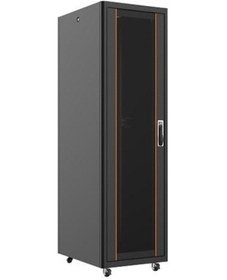 Resim Ager 32u 600x800mm Dikili Tip Siyah Kabinet Vega Ag-vb32u6080s1 Cam Kapak 