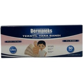 Resim Dermateks Tekstil Yara Bandı 30'lu 
