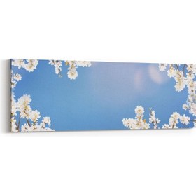 Resim Olla 180x60 Cm 10948yı Ağaç Görseli Yatay İnce Kanvas Tablo 