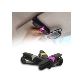 Resim Araç İçi Güneşliğe Takılan 2&amp Apos Li Gözlük,kart,para Takmalık Aparat 4741 