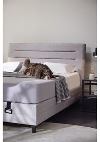 Resim Yataş Bedding Supreme Pedic Baza, Başlık 2'li Set 160x200 - Kum 