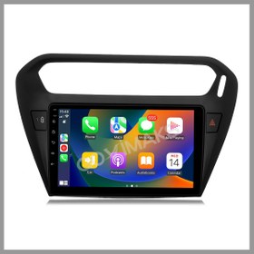 Resim GOVİMAKS CITROEN C-ELYSEE SİYAH 2012-2023 8 GB RAM 128 GB HAFIZA ANDROID MULTIMEDIA TEYP 
