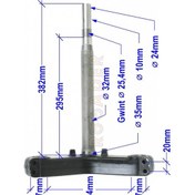 Resim KYMCO XTOWN 125 MAŞA ALT MESNET PLATİN 53200-ACJ1-E00 