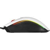 Resim Rampage Smx-r44 V2 Makrolu Beyaz 12800 Dpı Rgb Ledli 80 Milyon Pro Gaming Oyuncu Mouse 