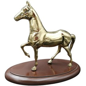 Resim Pm Dizayn Pirinç Döküm Yürüyen At 