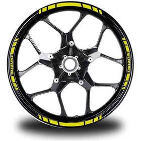 Resim Suzukı Yazılı Kısa Yazısız Kısa Dış Şerit 16'Lı Tek Renk Jant Sti 