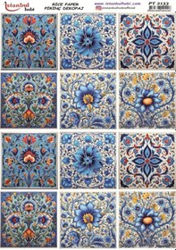 Resim Pirinç Dekopaj Kağıdı 30x42cm Pt-2133 