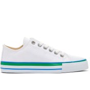 Resim Kadın Beyaz Kumaş Sneaker Derimod