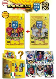Resim Panini Adrenalyn Fifa 365 - 2026 Official Trading Card Futbolcu Kartları - 2 Paket 12 Kart 