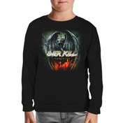 Resim Overkill - Iron Bound Siyah Çocuk Sweatshirt 